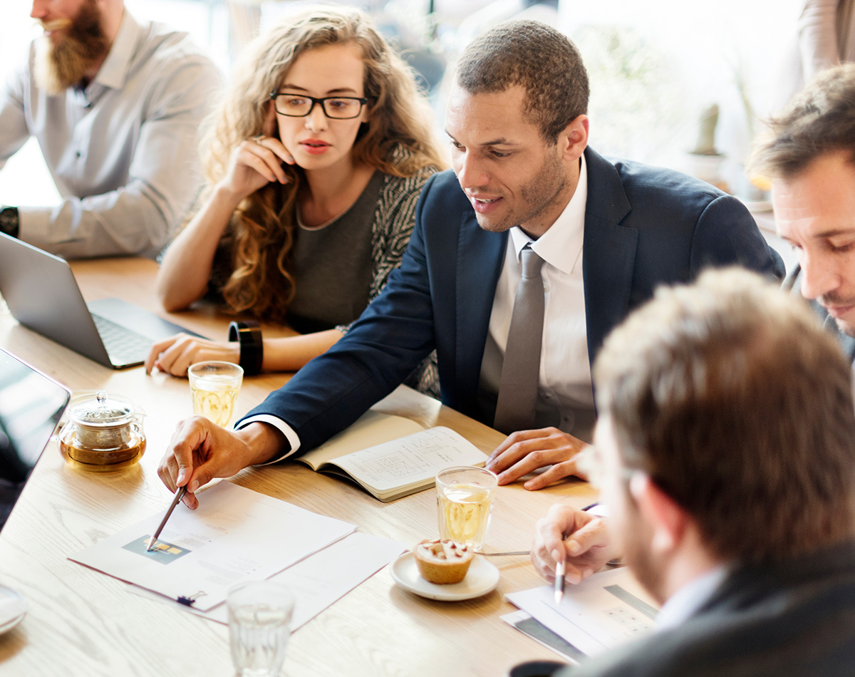 business team meeting